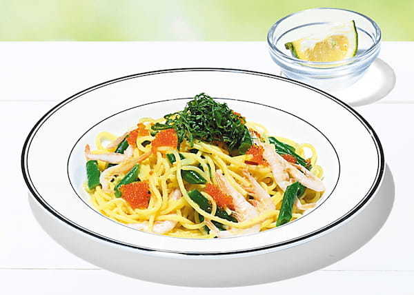 【銀座コージーコーナー】旬の食材でパワーチャージ！夏野菜や魚介のパスタ3品と、定番のかき氷2品が登場