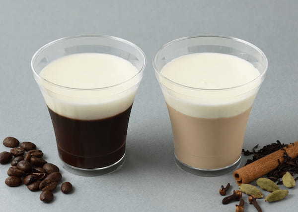 【銀座コージーコーナー】コーヒーが自慢の喫茶店のような「コーヒーゼリー」と、チャイ好きさんも納得!「チャイプリン」ができました。