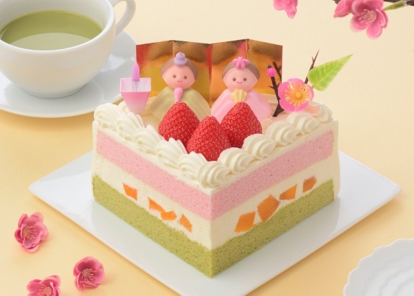 【銀座コージーコーナー】こころおどるお祝いスイーツ♪　ひなまつり限定ケーキの予約受付スタート！
