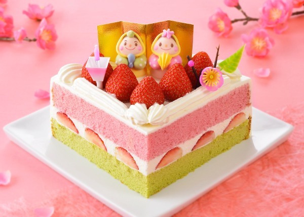 【銀座コージーコーナー】こころおどるお祝いスイーツ♪　ひなまつり限定ケーキの予約受付スタート！