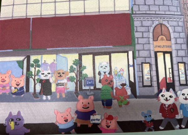 お元気ですか？今はもう熊本には居ない、熊本を愛したあなたへ。イラストレーターながたあさみさんと振り返る上通　～作ながたあさみ「（うろ覚え）思い出の上通」～