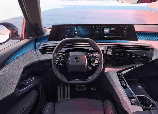 次世代電動ファストバックSUV、新型「プジョーE-3008」、効率的なデザインに刷新して登場。