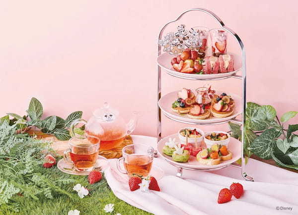 カフェ＆ギフトショップ「Disney HARVEST MARKET By CAFE COMPANY」で、2023年3月2日（木）より春を彩る、季節限定アフタヌーンティーセットの提供がスタート！