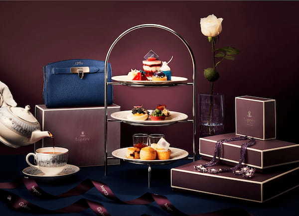 ザ・リッツ・カールトン大阪、英国王室御用達ラグジュアリーブランド「Asprey」とのコラボアフタヌーンティーを開催