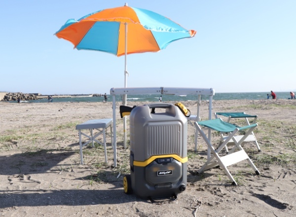 クルマ用品のBELLOFが水道・コンセント不要な「キャリー型ポータブル高圧洗浄機」をクラファンで先行販売スタート