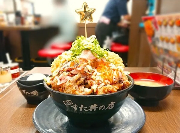 すた丼のクリスマスメニュー（1.2キロ）に挑戦　負けられない戦いが今はじまる……！