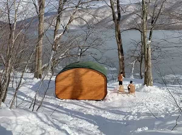 十和田湖で早くも「冬サウナ」の受付開始、期間は12月23日から3月20日まで