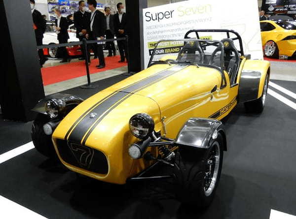 従来のケータハム・セブン270の後継モデルとなる「セブン340」が日本デビュー