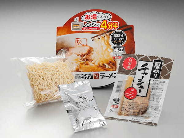 「喜多方ラーメン坂内」がレンジ麺で登場！『喜多方ラーメン坂内レンジ麺』 2023年7月10日(月) 福島県内各所やオンラインストアにて発売