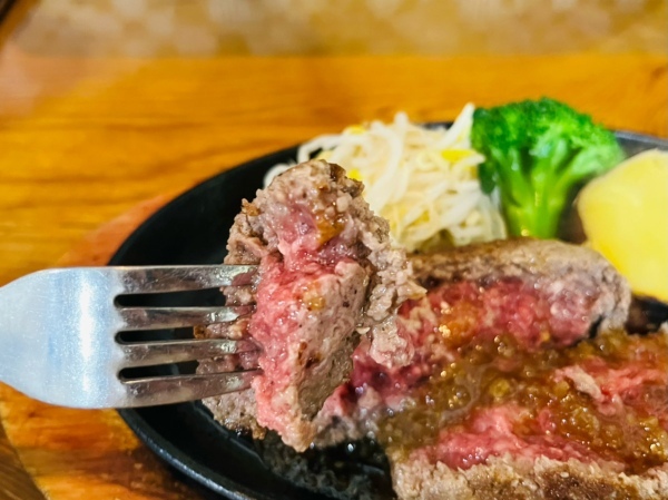 とろけるハンバーグって食べたことある?「焼肉の一休」の熊本県産黒毛和牛100%ハンバーグが最高すぎた【菊池市ランチ】