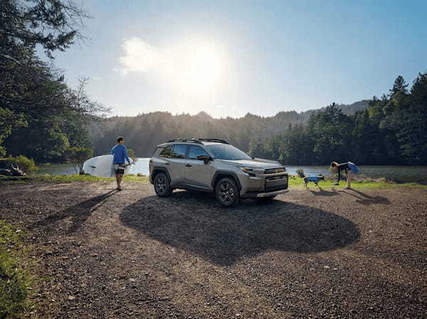 新型「RAV4」ついに登場!HEVとPHEV展開、3つの顔は都会派の“CORE”・アウトドアな“ADVENTURE”・走りを楽しむ“GR SPORT”に