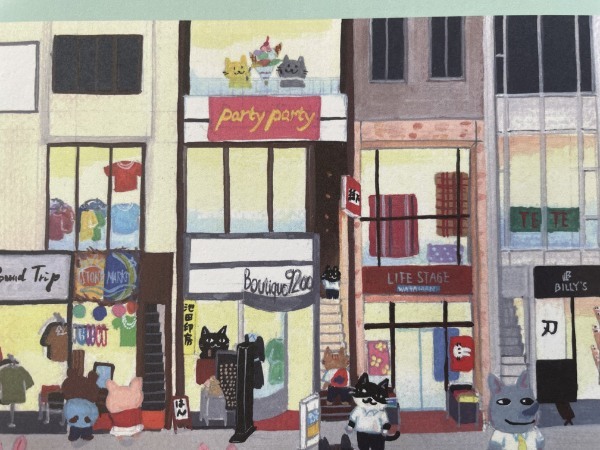 お元気ですか？今はもう熊本には居ない、熊本を愛したあなたへ。イラストレーターながたあさみさんと振り返る上通　～作ながたあさみ「（うろ覚え）思い出の上通」～