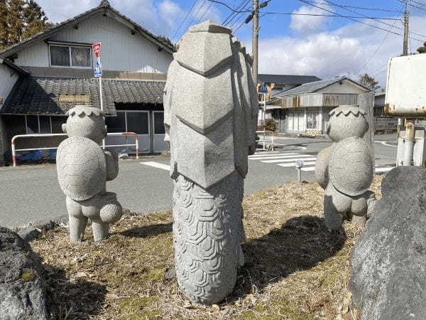 【阿蘇市】大きなイチモツを握った河童さんがいる公園「ポケットパーク湧水」