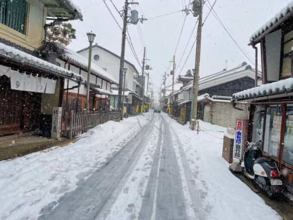 冬の長浜！大阪から日帰りで体験できる美しい雪景色を体験