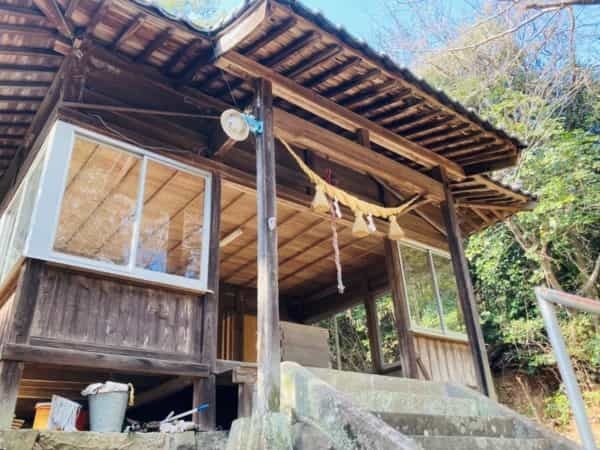 【熊本の無人神社】西区を一望できる「下松尾八幡宮」