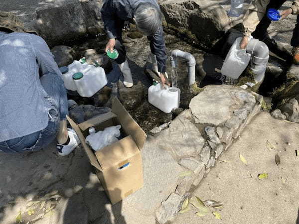 湧き出る美しい水を飲んで散歩をしたら、ロマンが見えた～菊池市七城町亀尾　前川水源、亀尾城跡～