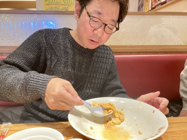 【大阪王将】2月限定「ふわとろ玉子1枚増量券」を７枚使って玉子８枚重ね天津飯を注文（笑）破壊力抜群！