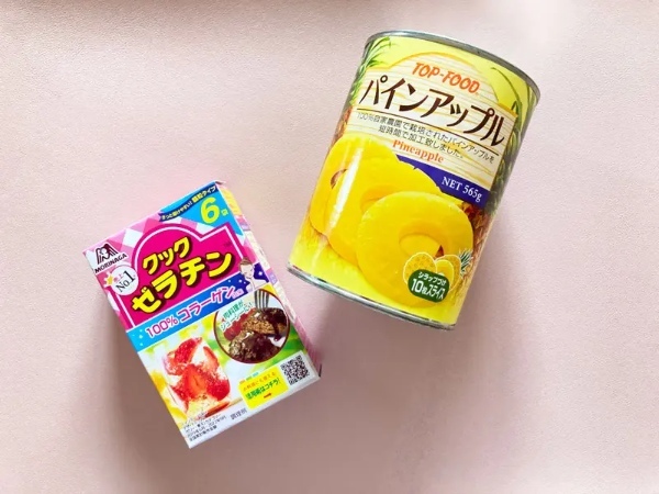 8月17日はパイナップルの日　親子で「パイン缶まるごとゼリー」を作ってみた