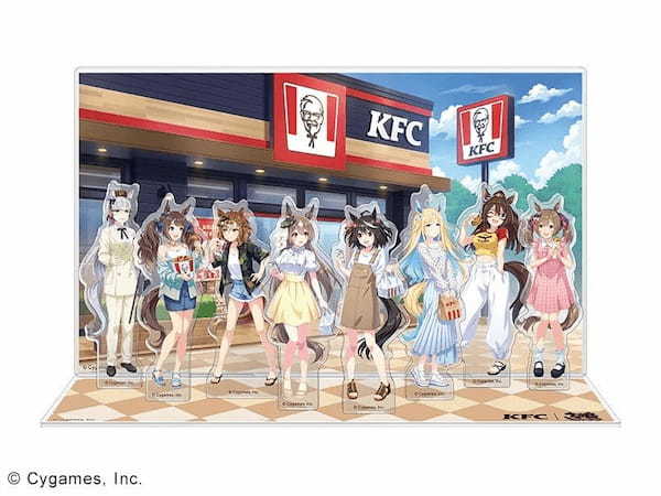 【KFC｜ウマ娘】描き下ろしデザイングッズや、ゲーム内限定アイテムが手に入る「ウマ娘と今日、ケンタッキーにしない？スペシャルセット」8月24日(土)から9月13日(金)までKFCネットオーダー限定販売