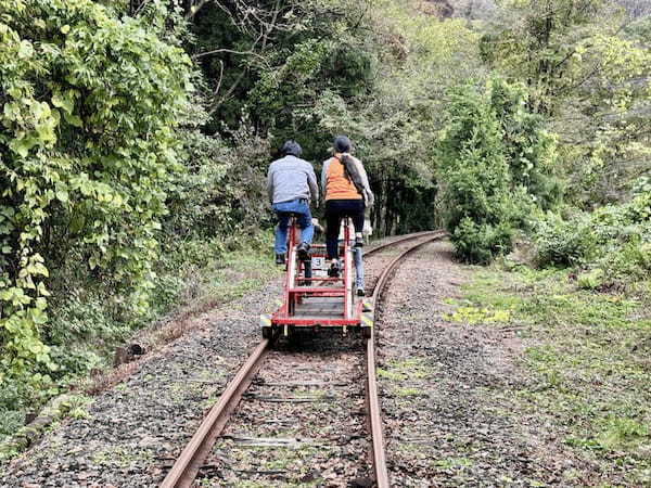 【秋田】大館・小坂鉄道レールバイクに乗って爽快サイクリング？