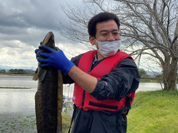 江津湖の外来種を駆除せよ！ついでに雷魚食ってきた