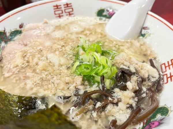 【熊本市東区】想像を超えるこってりラーメンを発見！「ラーメン一龍」