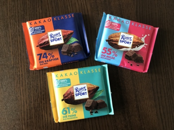ドイツの人気チョコレート、Ritter Sportを30個大人買い！