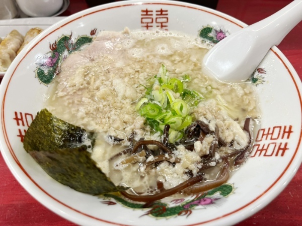 【熊本市東区】想像を超えるこってりラーメンを発見！「ラーメン一龍」