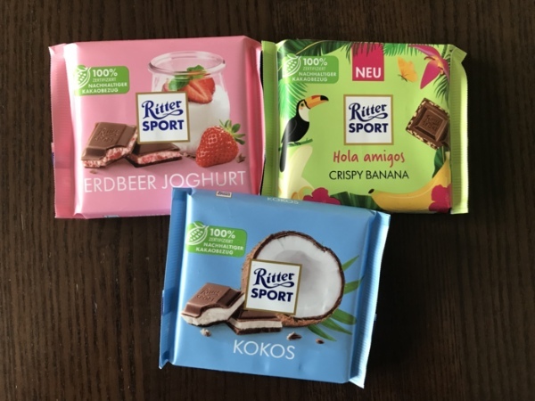 ドイツの人気チョコレート、Ritter Sportを30個大人買い！