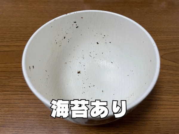 納豆ご飯のお椀には海苔を敷く　目からうろこなアイデアで洗い物がラクチンに