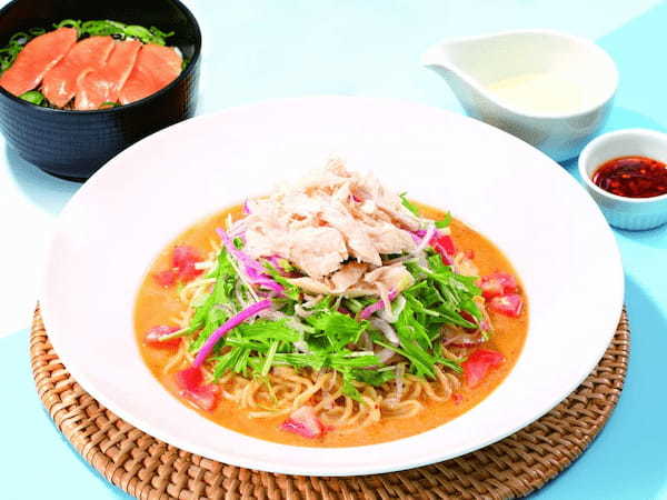 【ココス】初夏にぴったりの6月フェアを開催!ココスの夏の風物詩「冷やし麺」と梅香る「包み焼きハンバーグ」登場!