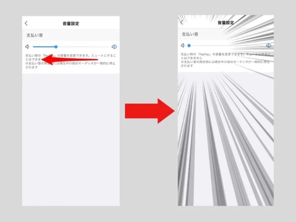 知らんかった！PayPayの決済音「ペイペイ！」は音量を小さく出来る