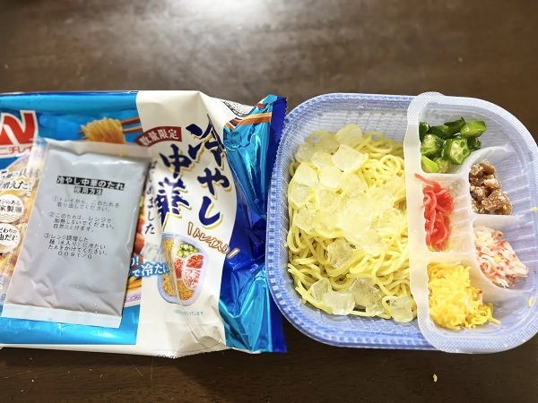 色々はじまっていた！ニチレイの謎技術「レンジでチン冷やし中華」食べてみた