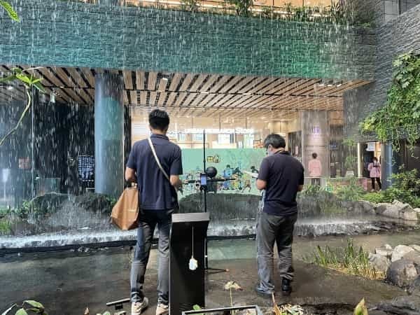 割と知られてない？？アミュプラザの滝の前で絶景写真が撮れるコト