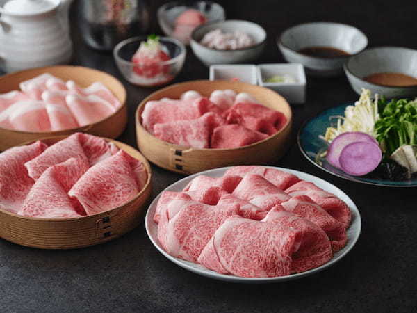 一人一鍋のしゃぶしゃぶ専門店「しゃぶしゃぶ 山笑ふ」より極上の黒毛和牛が初の食べ放題!4日間限定で感謝祭を開催!
