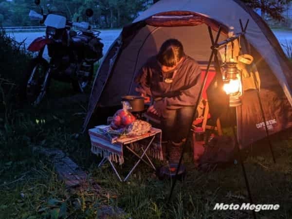 キャンプツーリングで日本縦断したバイク女子おススメのギア選びと実用例