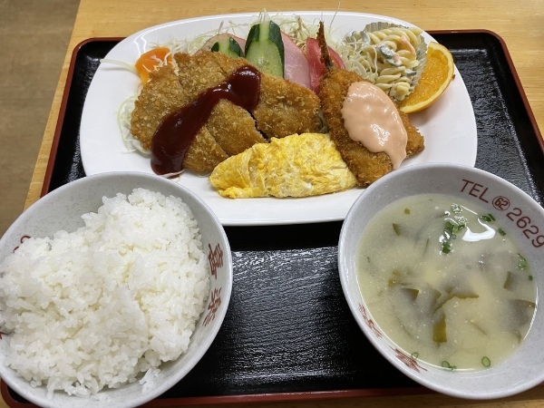水俣ちゃんぽんと言ったら「喜楽」!老舗の安定感ハンパない!お子様ランチならぬ大人様ランチを喰らう