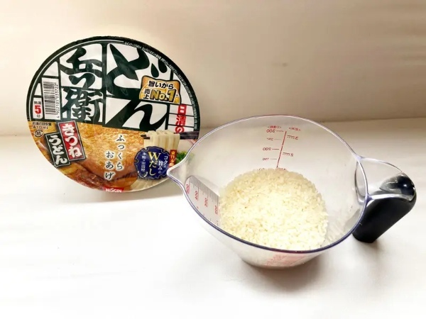 「どん兵衛炊き込みご飯」が意外な味わい　公式レシピで作ってみた