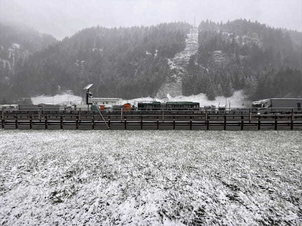 WEC第2戦の取材でイタリア・イモラに行くも、4月なのに道中で吹雪に見舞われるなんて！ フェラーリミュージアムも堪能！【池ノ内ミドリのジャーマン日記】