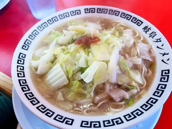 岐阜で有名な「岐阜タンメン」のカップラーメン食べてみた