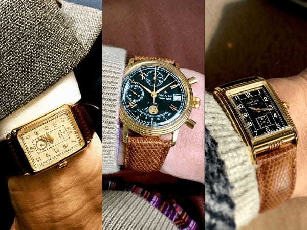 【古いのに新品！？】“バブル期”のスイス製手巻き時計を50年代風にリデザイン。小振りな金ケースがいい感じです｜OUTLINEニュース no.108