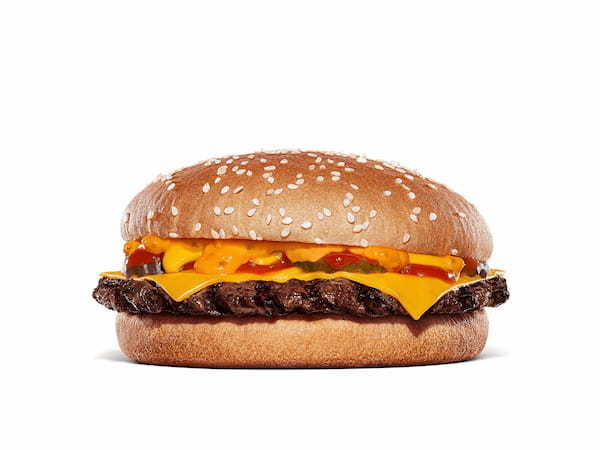 昨年大ヒットのバーガーキング®話題作が復活！にんにくたっぷりの特製ガーリックソースと直火焼きビーフがクセになる「にんにく・ガーリックバーガー」スパイシーガーリックフレーク入りの「スパイシー」も新登場！