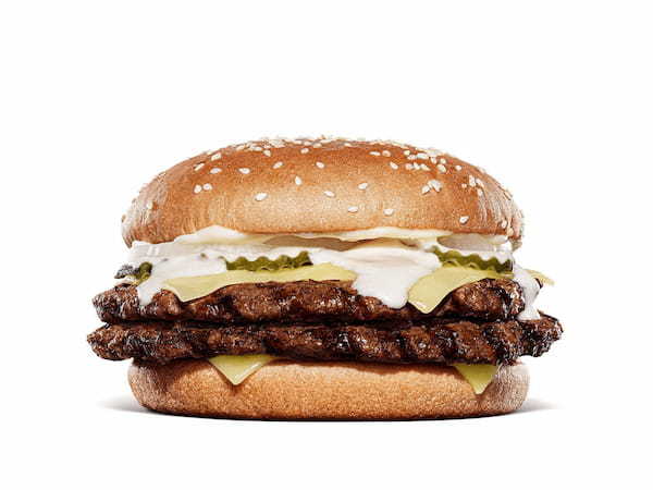 バーガーキング® から冬チーズたっぷりの新商品「グレートホワイト・チーズバーガー」新登場！まろやかなゴーダチーズとミルキーなホワイトチーズソースあふれるシングルビーフ、ダブルビーフ、チキンの全3種