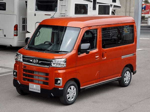 新作！人気の軽キャンピングカーに新型アトレーベースが登場！大人の上質空間を実現！岡モータース ミニチュアクルーズATRAI