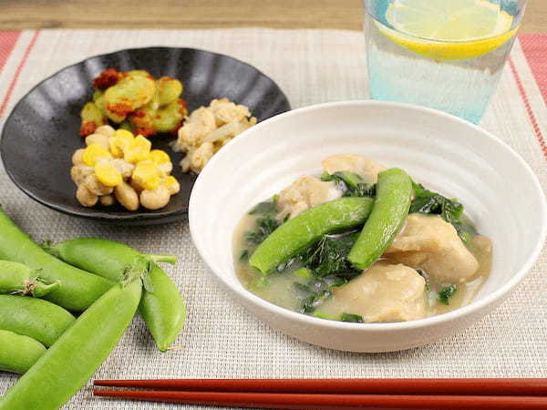 季節のお野菜をふんだんに使用した「鶏と春野菜の白湯ソース」がナッシュから新発売
