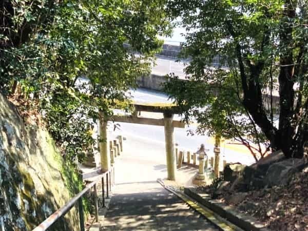 【熊本の無人神社】西区を一望できる「下松尾八幡宮」