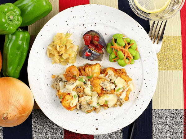 辛さの中に甘味を感じる奥深い味わい「サルシッチャとニョッキのピリ辛トマトソース」が4月25日(火)ナッシュから新発売