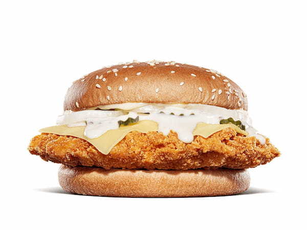 バーガーキング® から冬チーズたっぷりの新商品「グレートホワイト・チーズバーガー」新登場！まろやかなゴーダチーズとミルキーなホワイトチーズソースあふれるシングルビーフ、ダブルビーフ、チキンの全3種