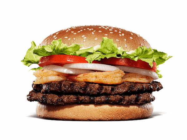 バーガーキング® が日本に本物の“エビ×トムヤム”バーガーをお届け！本格旨辛な特製トムヤムソースがガーリックシュリンプ・直火焼きビーフと相性抜群！夏にぴったり『トムヤム・シュリンプワッパー』新発売！