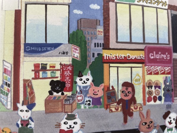 お元気ですか?今はもう熊本には居ない、熊本を愛したあなたへ。イラストレーターながたあさみさんと振り返る上通 ~作ながたあさみ「(うろ覚え)思い出の上通」~
